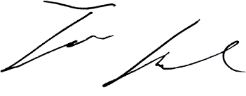 Unterschrift Karl Tomasone